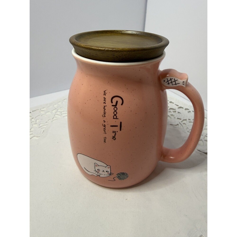 Good Time Tea/Coffee Mug - (The Be'p House) Pink